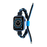 Dây đồng hồ nylon bện hạt silicone, Dành cho Apple Watch 42mm, Dành cho Apple Watch 38mm