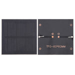 Tấm pin năng lượng mặt trời DIY Sun Power, 5V 0.3W 60mAh 60 x 60mm, 6V 0.2W 60mAh 70 x 25mm, 5V 0.25W 50mAh 80 x 30mm, 5V 0.3W 140mAh 84.5 x 84.5mm, 5V 1.3W 250mAh 84 x 175mm, 5V 3W 600mAh 190 x 110mm, 6V 3W 500mAh 169.5 x 116mm