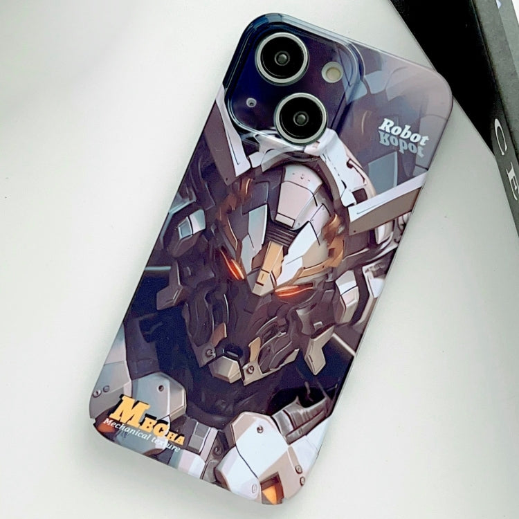 Painted Pattern Precise Hole PC Phone Case, For iPhone 14 Plus