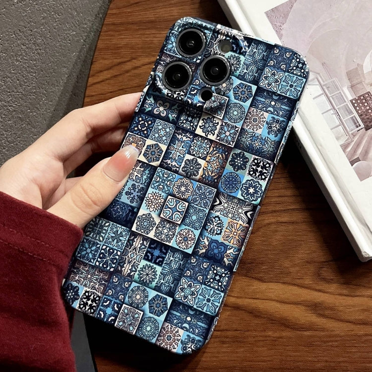 Painted Pattern Precise Hole PC Phone Case, For iPhone 14 Pro Max