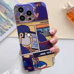 Painted Pattern Precise Hole PC Phone Case, For iPhone 11 Pro