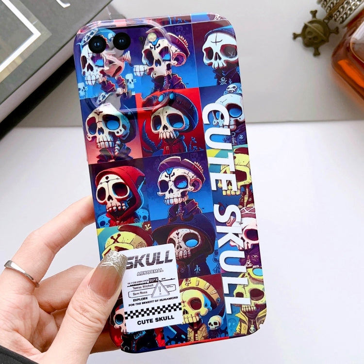 Painted Pattern Precise Hole PC Phone Case, For iPhone 8 Plus / 7 Plus