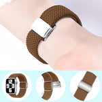 Dây đồng hồ vòng nylon khóa nam châm, Dành cho Apple Watch Series 8 41mm, Dành cho Apple Watch Series 8 45mm