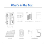 Camera săn bắn động vật hoang dã thông minh ESCAM QF380 4MP mạng năng lượng mặt trời PIR cảnh báo, phiên bản EU, phiên bản AU, phiên bản US