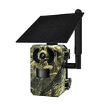 Camera săn bắn động vật hoang dã thông minh ESCAM QF380 4MP mạng năng lượng mặt trời PIR cảnh báo, phiên bản EU, phiên bản AU, phiên bản US