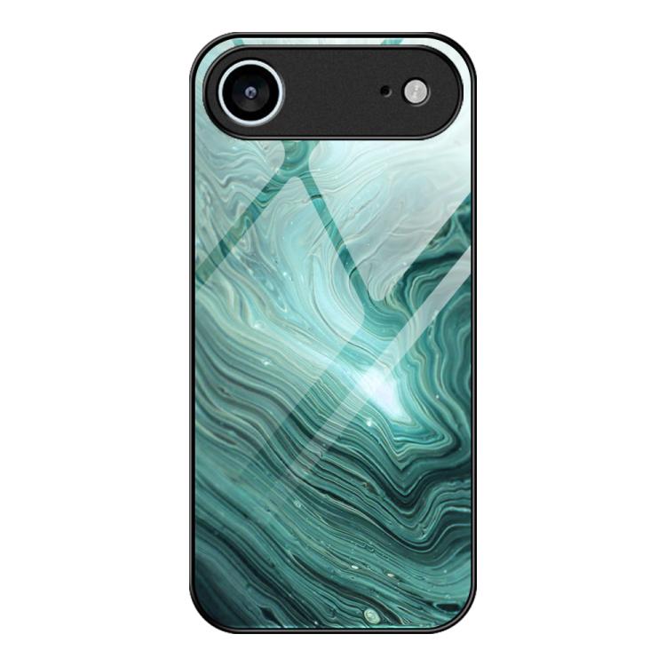 Marble Pattern Glass Protective Phone Case, For iPhone 17 Pro Max, For iPhone 17 Pro, For iPhone 17, For iPhone Air, For iPhone 15 Pro Max, For iPhone 15 Pro