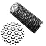 XH-6013 100x33cm Universal Car Grill Mesh Aluminum Alloy Grille Insert Bumper, Small Hole, Large Hole