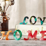 Khuôn silicone gương làm móc khóa epoxy nhựa trong suốt tự làm