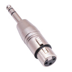 Bộ chuyển đổi LZ1179 6.35mm 1/4 TRS đực sang XLR 3 chân cái, LZ1179