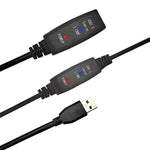 Cáp nối dài USB 3.0 đực sang cái tốc độ siêu nhanh, 5m, 10m