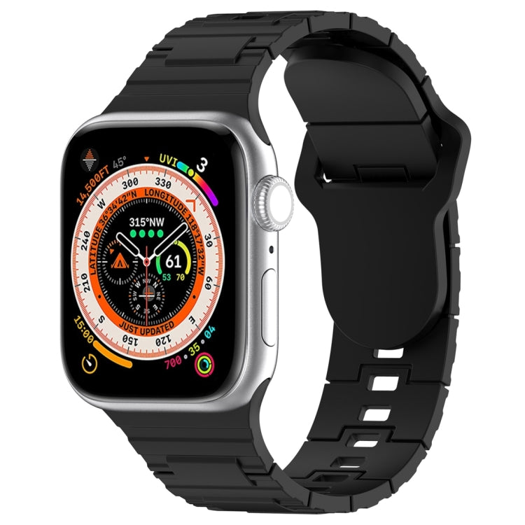 Dây đồng hồ silicone kiểu giáp khóa vuông, dành cho Apple Watch 3 42mm, dành cho Apple Watch 2 42mm, dành cho Apple Watch 2 38mm