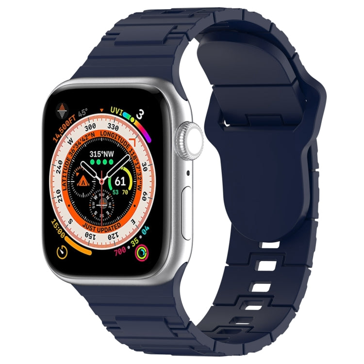 Dây đồng hồ silicone kiểu giáp khóa vuông, dành cho Apple Watch 3 42mm, dành cho Apple Watch 2 42mm, dành cho Apple Watch 2 38mm
