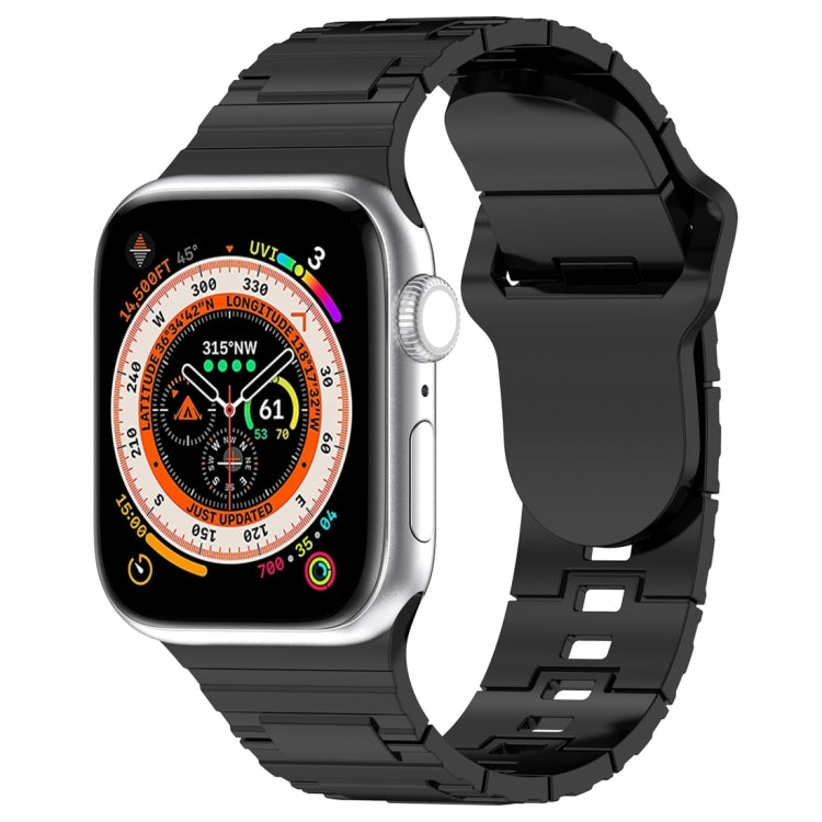 Dây đồng hồ silicone kiểu giáp khóa vuông, dành cho Apple Watch SE 2023 40mm, dành cho Apple Watch 4 40mm, dành cho Apple Watch 3 38mm