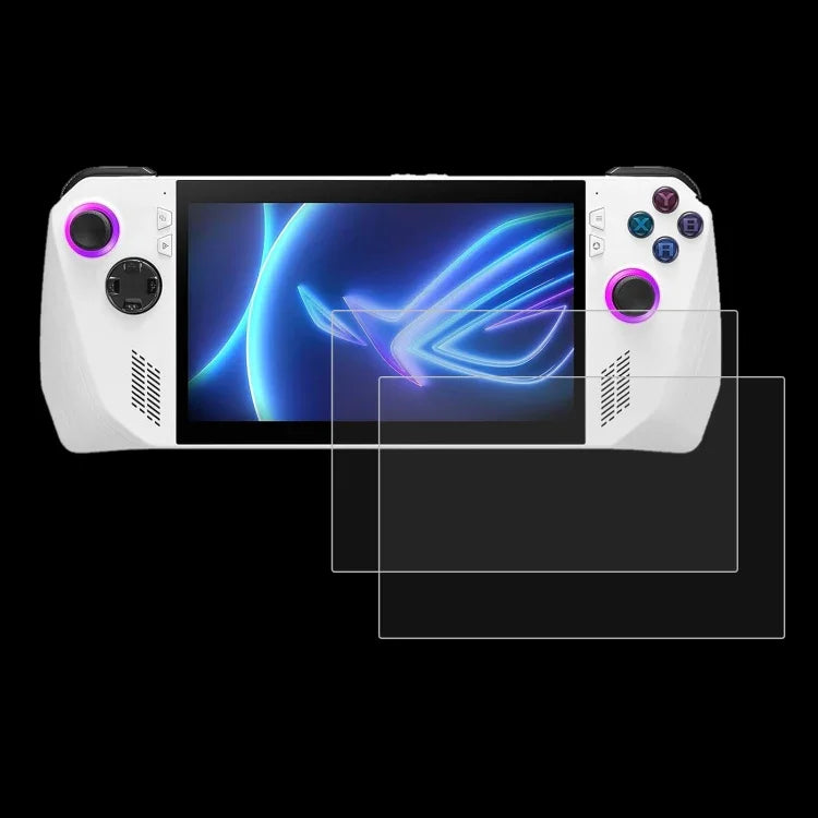 2 miếng dán kính cường lực chống cháy nổ 9H 0.3mm, Cho ASUS Xbox Ally 7.0 inch 2025, Cho ASUS Rog Ally X 7.0, Cho ASUS ROG Ally