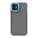 Color Contrast Lens Frame Transparent TPU Phone Case, For iPhone 11, For iPhone 11 Pro