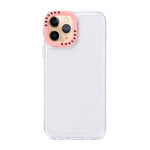 Color Contrast Lens Frame Transparent TPU Phone Case, For iPhone 11, For iPhone 11 Pro