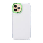 Color Contrast Lens Frame Transparent TPU Phone Case, For iPhone 11, For iPhone 11 Pro
