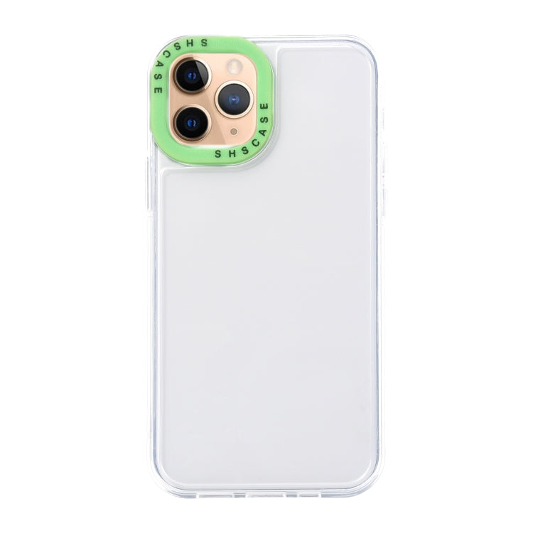 Color Contrast Lens Frame Transparent TPU Phone Case, For iPhone 11, For iPhone 11 Pro