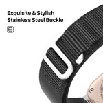 Dây đồng hồ vòng nylon DUX DUCIS GS Series, dành cho Apple Watch Series 7 45mm, Series 6 40mm, Series 6 44mm, Series 5 44mm, Series 5 40mm, Series 4 44mm, Apple Watch 42mm
