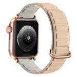 Dây đồng hồ silicone nam châm khóa ngược, dành cho Apple Watch Series 7 41mm, dành cho Apple Watch Series 7 45mm, dành cho Apple Watch SE 40mm