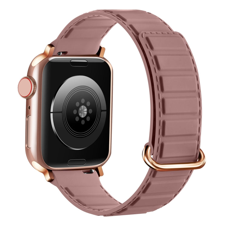 Dây đồng hồ silicone nam châm khóa ngược, dành cho Apple Watch SE 44mm, dành cho Apple Watch Series 6 40mm, dành cho Apple Watch Series 6 44mm
