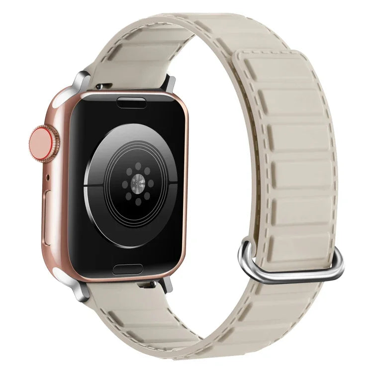 Dây Đeo Đồng Hồ Silicone Khóa Ngược Nam Châm, Dành Cho Apple Watch 38mm