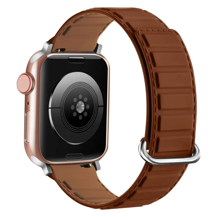 Dây Đeo Đồng Hồ Silicone Khóa Ngược Nam Châm, Dành Cho Apple Watch 38mm