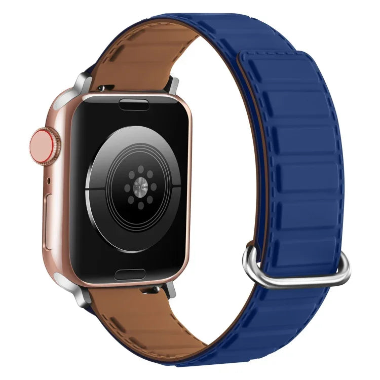 Dây Đeo Đồng Hồ Silicone Khóa Ngược Nam Châm, Dành Cho Apple Watch 38mm