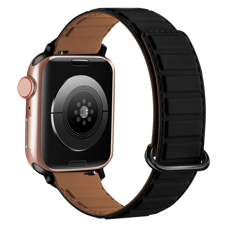 Dây Đeo Đồng Hồ Silicone Khóa Ngược Nam Châm, Dành Cho Apple Watch 38mm