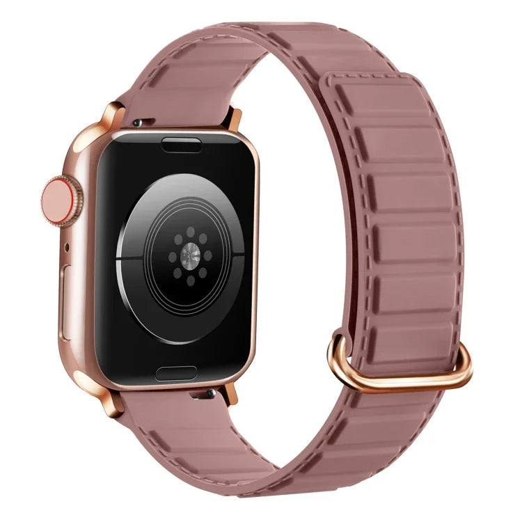 Dây Đeo Đồng Hồ Silicone Khóa Ngược Nam Châm, Dành Cho Apple Watch 38mm