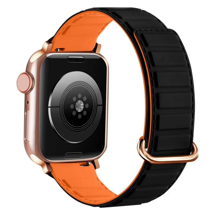 Dây Đeo Đồng Hồ Silicone Khóa Ngược Nam Châm, Dành Cho Apple Watch 38mm