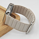 Dây đồng hồ silicone nam châm khóa ngược, dành cho Apple Watch Series 9 41mm, dành cho Apple Watch Ultra 49mm, dành cho Apple Watch Series 8 41mm