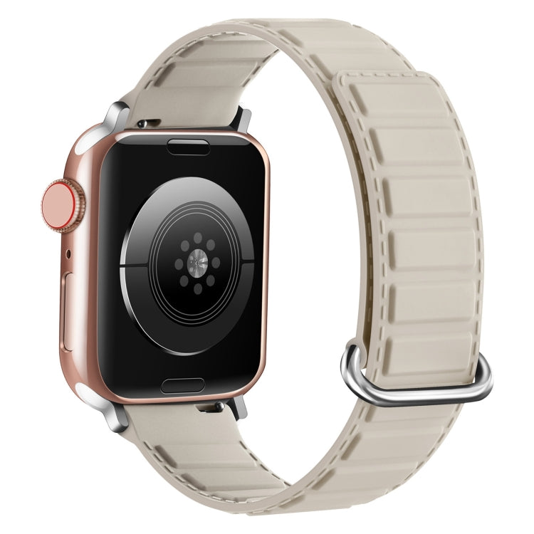 Dây đồng hồ silicone nam châm khóa ngược, dành cho Apple Watch SE 2023 40mm, dành cho Apple Watch Ultra 2 49mm, dành cho Apple Watch Series 9 45mm