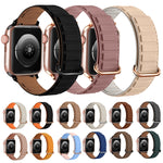 Dây đồng hồ silicone nam châm khóa ngược, dành cho Apple Watch Series 7 41mm, dành cho Apple Watch Series 7 45mm, dành cho Apple Watch SE 40mm