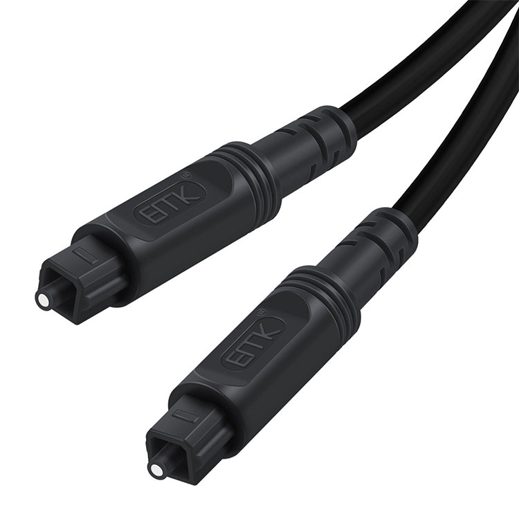 Cáp kết nối quang học âm thanh kỹ thuật số EMK cổng vuông đến cổng vuông, dài 1m, 1.5m, 2m, 3m, 5m, 8m, 10m, 15m, 25m