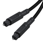 Cáp kết nối quang học âm thanh kỹ thuật số EMK cổng vuông đến cổng vuông, dài 1m, 1.5m, 2m, 3m, 5m, 8m, 10m, 15m, 25m