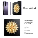 Honor Magic V2 Ultimate 5G, màn hình 7.92 inch + 6.43 inch MagicOS 7.2 Snapdragon 8 Gen2 Octa Core lên đến 3.36GHz, Mạng: 5G, OTG, Không hỗ trợ Google Play, 16GB+1TB