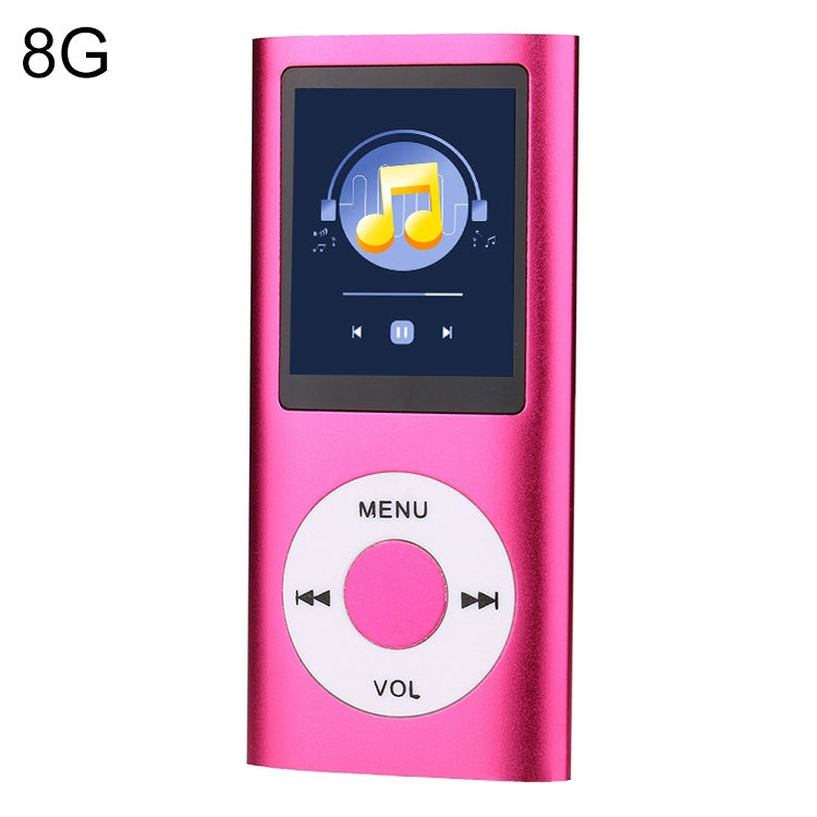 Máy nghe nhạc MP4 màn hình TFT 1.8 inch vỏ kim loại, Kèm thẻ TF 8G + tai nghe + cáp, Kèm thẻ TF 16G + tai nghe + cáp, Kèm tai nghe + cáp