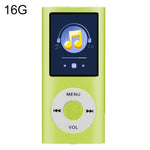 Máy nghe nhạc MP4 màn hình TFT 1.8 inch vỏ kim loại, Kèm thẻ TF 8G + tai nghe + cáp, Kèm thẻ TF 16G + tai nghe + cáp, Kèm tai nghe + cáp
