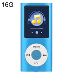 Máy nghe nhạc MP4 màn hình TFT 1.8 inch vỏ kim loại, Kèm thẻ TF 8G + tai nghe + cáp, Kèm thẻ TF 16G + tai nghe + cáp, Kèm tai nghe + cáp