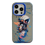 Ốp lưng điện thoại PC + TPU họa tiết tranh sơn dầu động vật, Dành cho iPhone 16 Pro Max