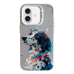 Ốp lưng điện thoại PC + TPU họa tiết tranh sơn dầu động vật, Dành cho iPhone Air