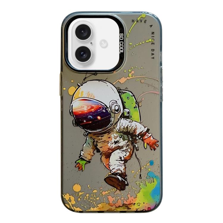 Ốp lưng điện thoại PC + TPU họa tiết tranh sơn dầu động vật, Dành cho iPhone Air