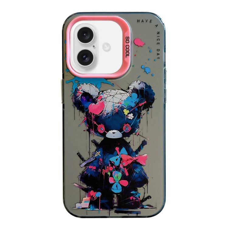 Ốp lưng điện thoại PC + TPU họa tiết tranh sơn dầu động vật, Dành cho iPhone Air