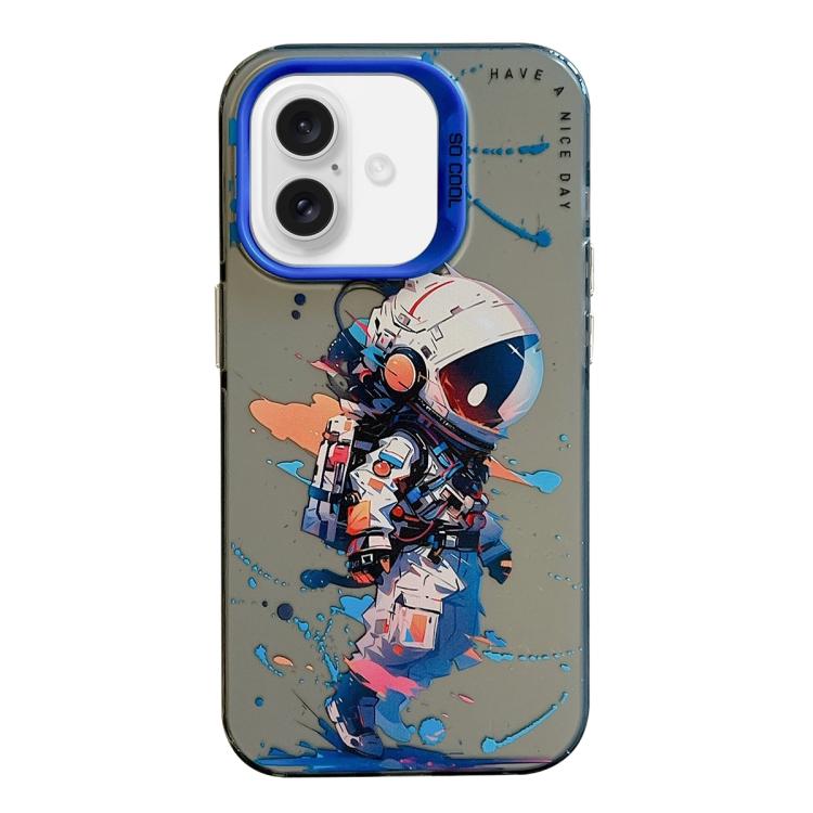 Ốp lưng điện thoại PC + TPU họa tiết tranh sơn dầu động vật, Dành cho iPhone Air