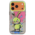 Ốp lưng điện thoại PC + TPU họa tiết tranh sơn dầu động vật, Dành cho iPhone 17