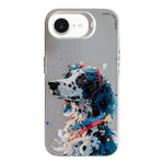 Ốp lưng điện thoại PC + TPU họa tiết tranh sơn dầu động vật, Dành cho iPhone 17 Pro Max