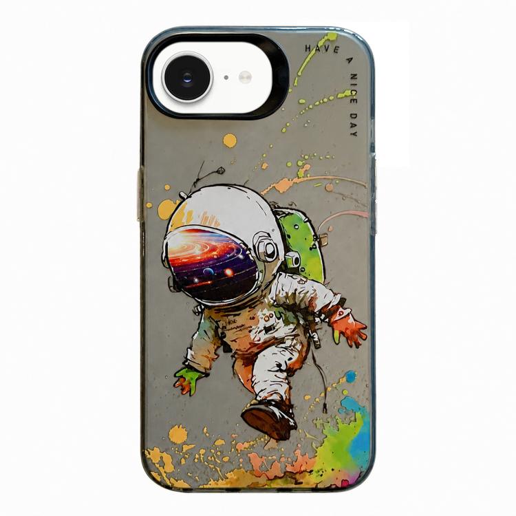 Ốp lưng điện thoại PC + TPU họa tiết tranh sơn dầu động vật, Dành cho iPhone 17 Pro Max