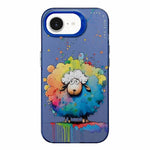 Ốp lưng điện thoại PC + TPU họa tiết tranh sơn dầu động vật, Dành cho iPhone 17 Pro Max