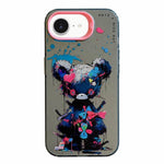 Ốp lưng điện thoại PC + TPU họa tiết tranh sơn dầu động vật, Dành cho iPhone 17 Pro Max
